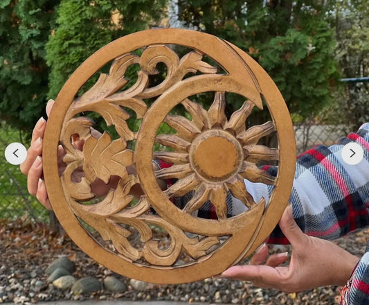 Handcrafted Wooden Celestial