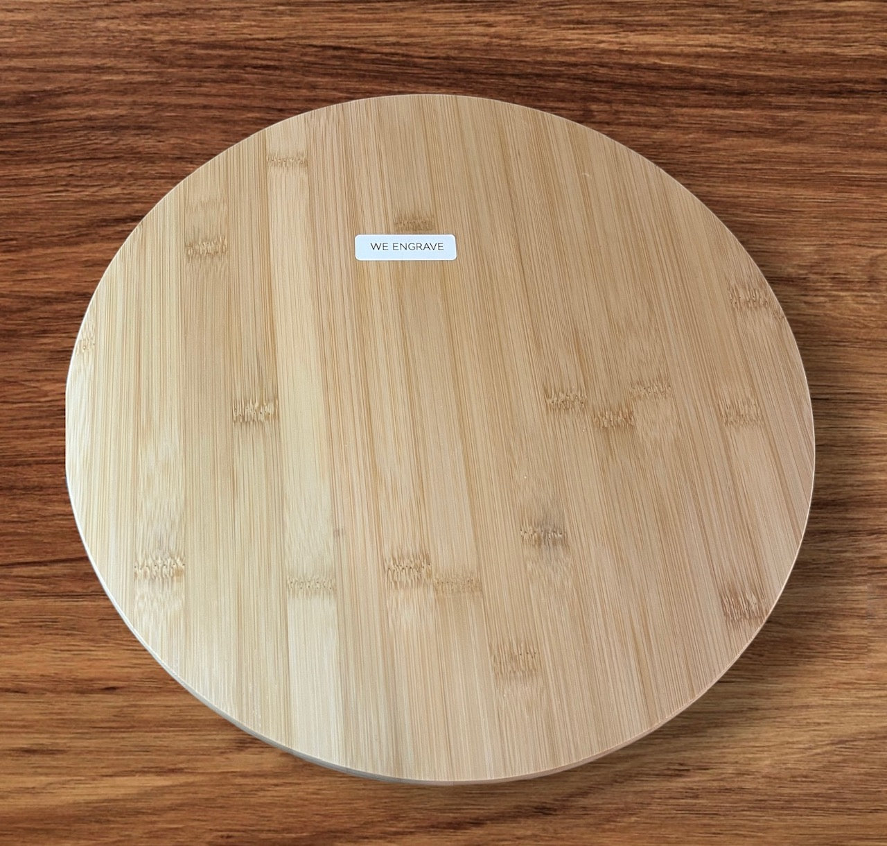 Bamboo Lazy Susan Turntable