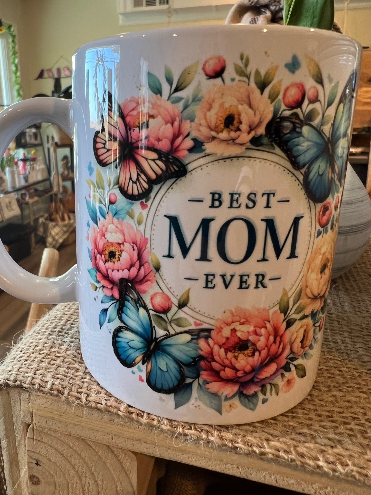 11oz Mug, BEST MOM EVER Mug, Mother's Day Gift, Mom Birthday Gift, Coffee Mug