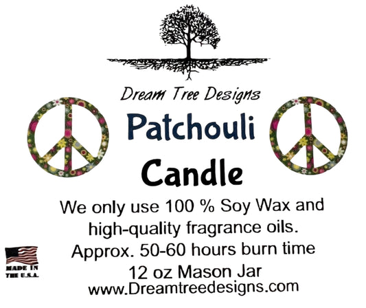 Patchouli Soy Wax Candle