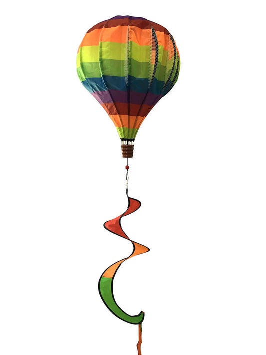 Rainbow Deluxe Hot Air Balloon Wind Twister