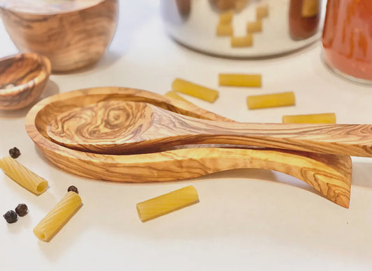 Olive Wood Spoon Rest