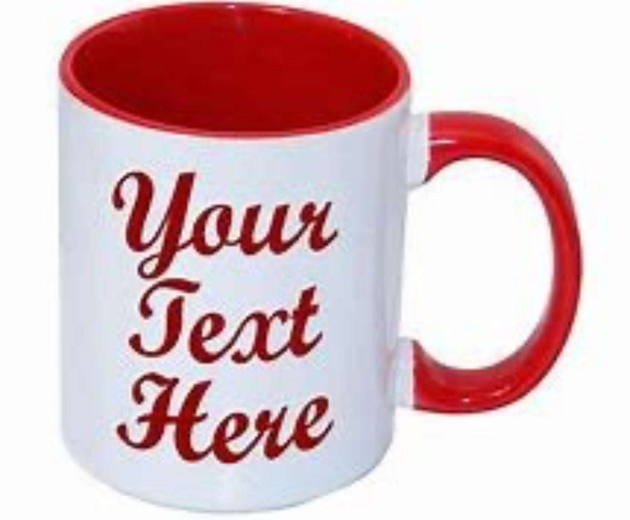 Personalized White & Color Mugs