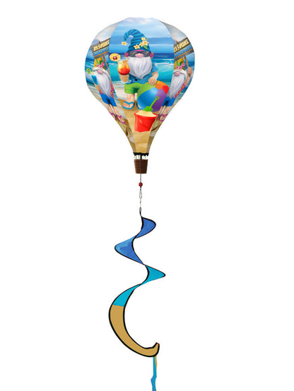 Summer Gnomes Hot Air Ballon Wind Twister