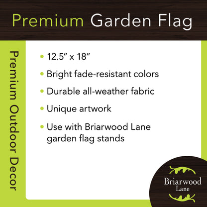 Welcome Flip Flop Garden Flag