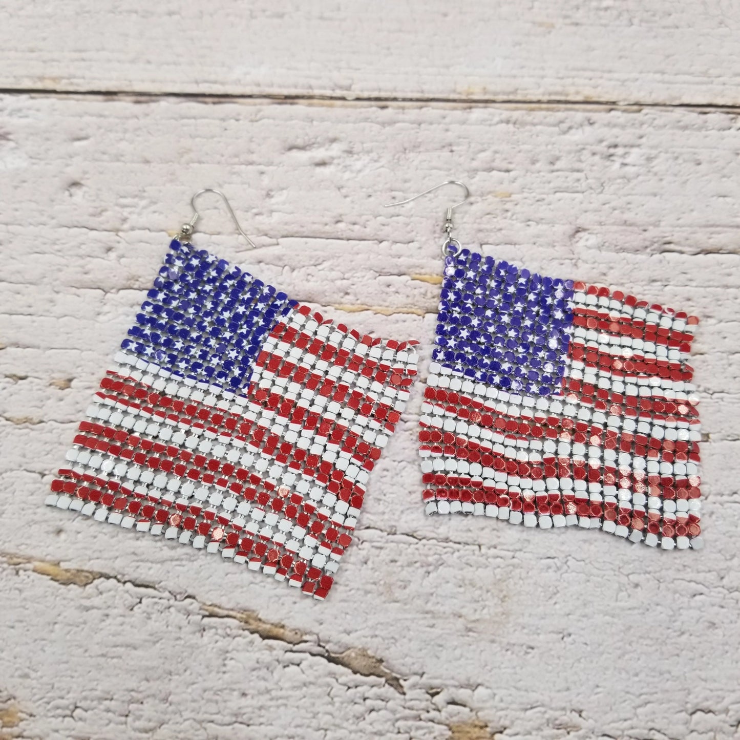 Flag Earrings | Independence Day Earrings