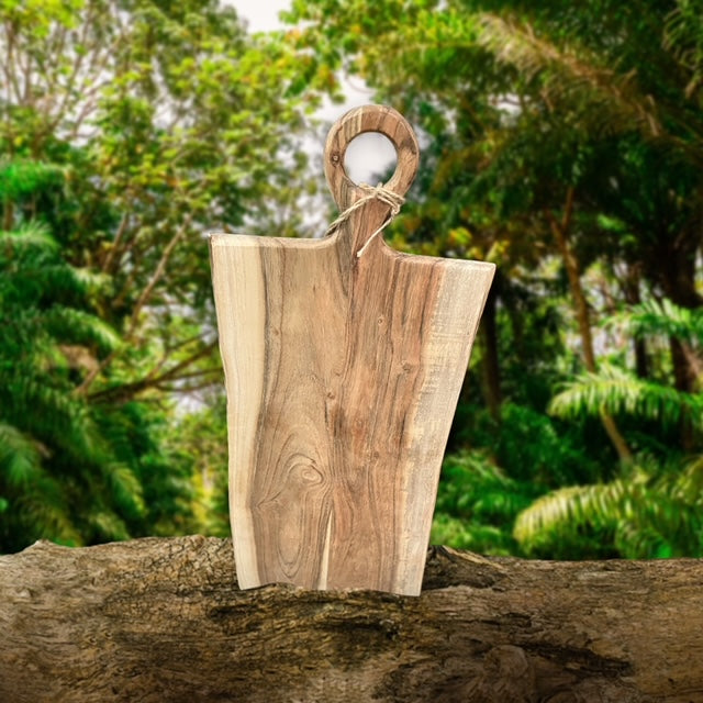 Cutting/Serving Charcuterie Board w/Hanging Hole Handle