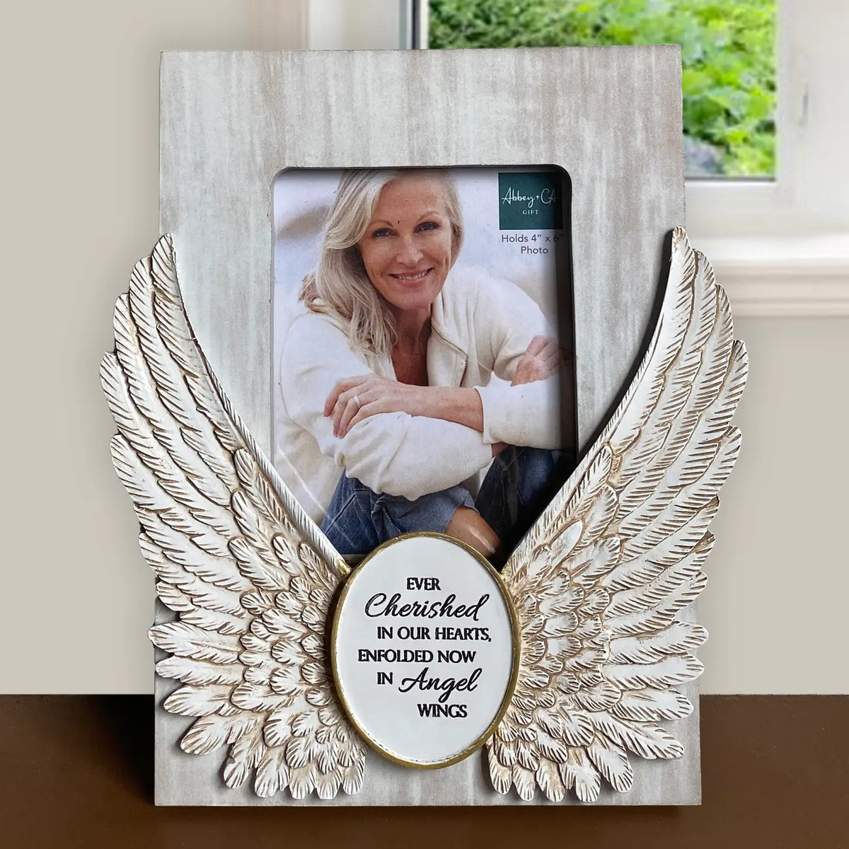 Angel Wings Memorial Frame
