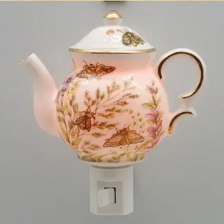 Night Lights - Bees and Butterflies Teapot