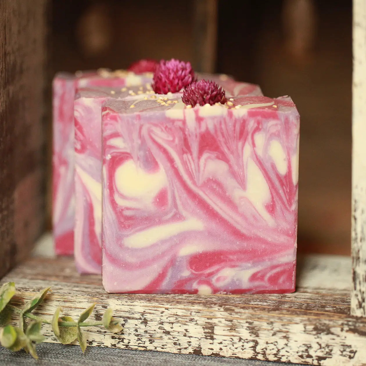 Black Raspberry Vanilla Artisan Soap, Luxury Shea Butter