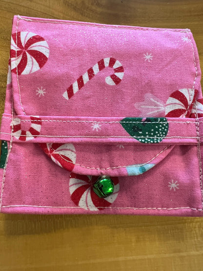 Handmade Change Purse, Gift Card Holder, Tea Bag Carrier