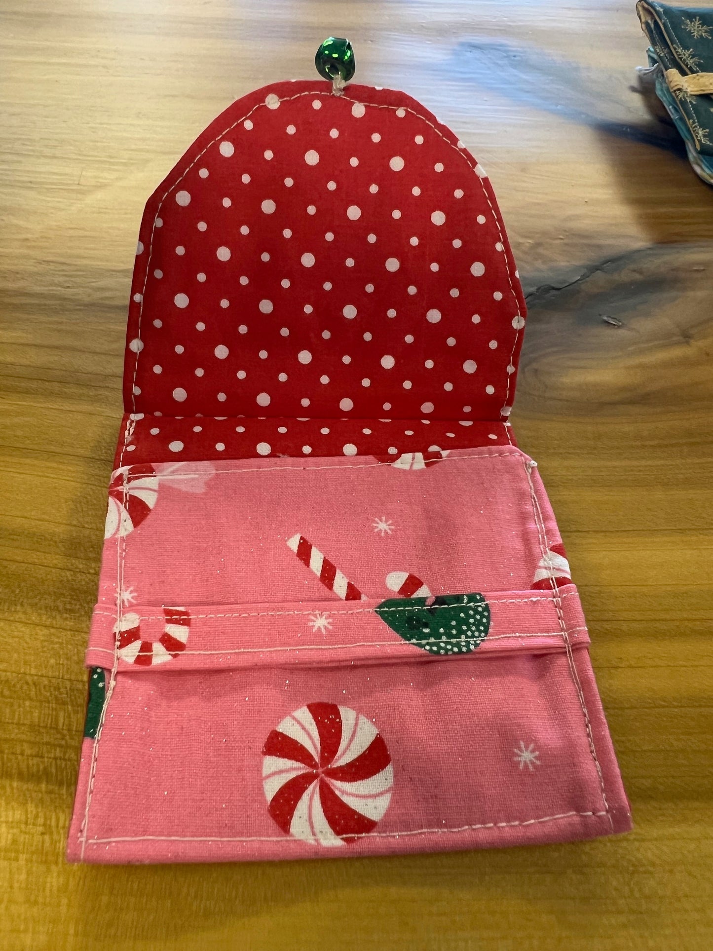 Handmade Change Purse, Gift Card Holder, Tea Bag Carrier