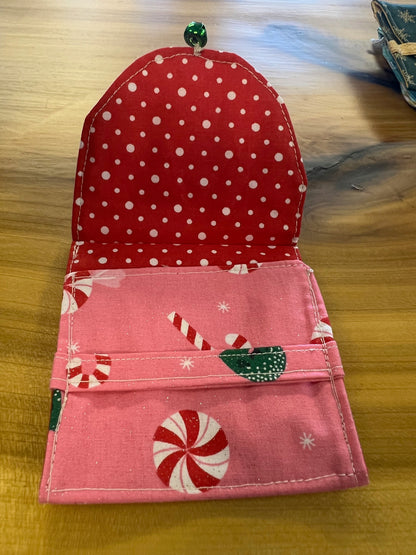 Handmade Change Purse, Gift Card Holder, Tea Bag Carrier