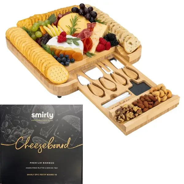 Cheese Board with Cheese Accessories