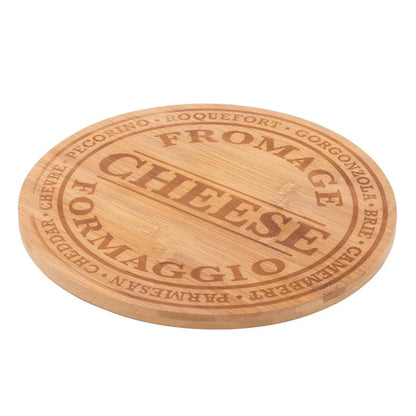 Gourmet Engraved Bamboo Cheese Board