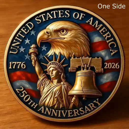 American Independence 250th Anniversary Coin 1776-2026