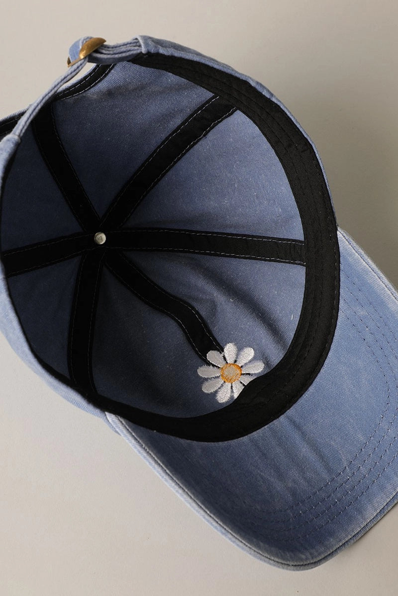 Salty Lettering Embroidery Baseball Cap