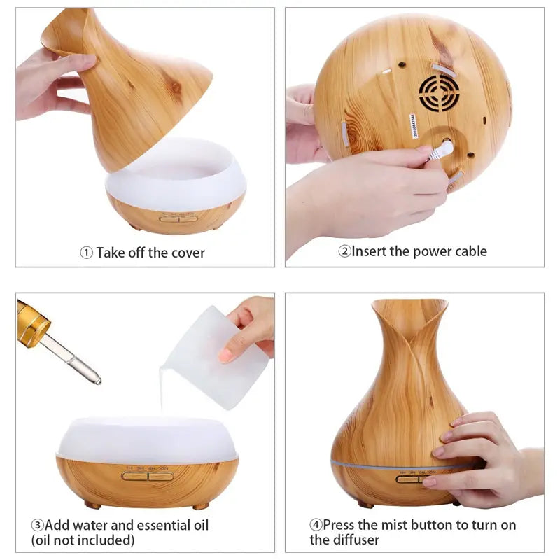 Home Essential Oil Diffuser - 400ml