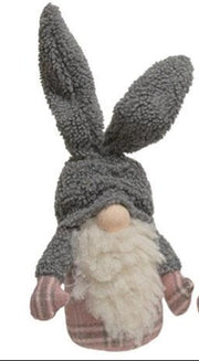 Cozy Plaid Bunny Gnome