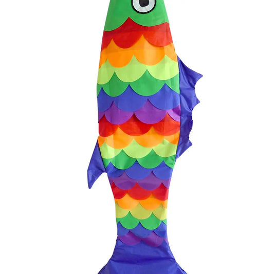 Fish Windsock Wind Twister Blue Tail