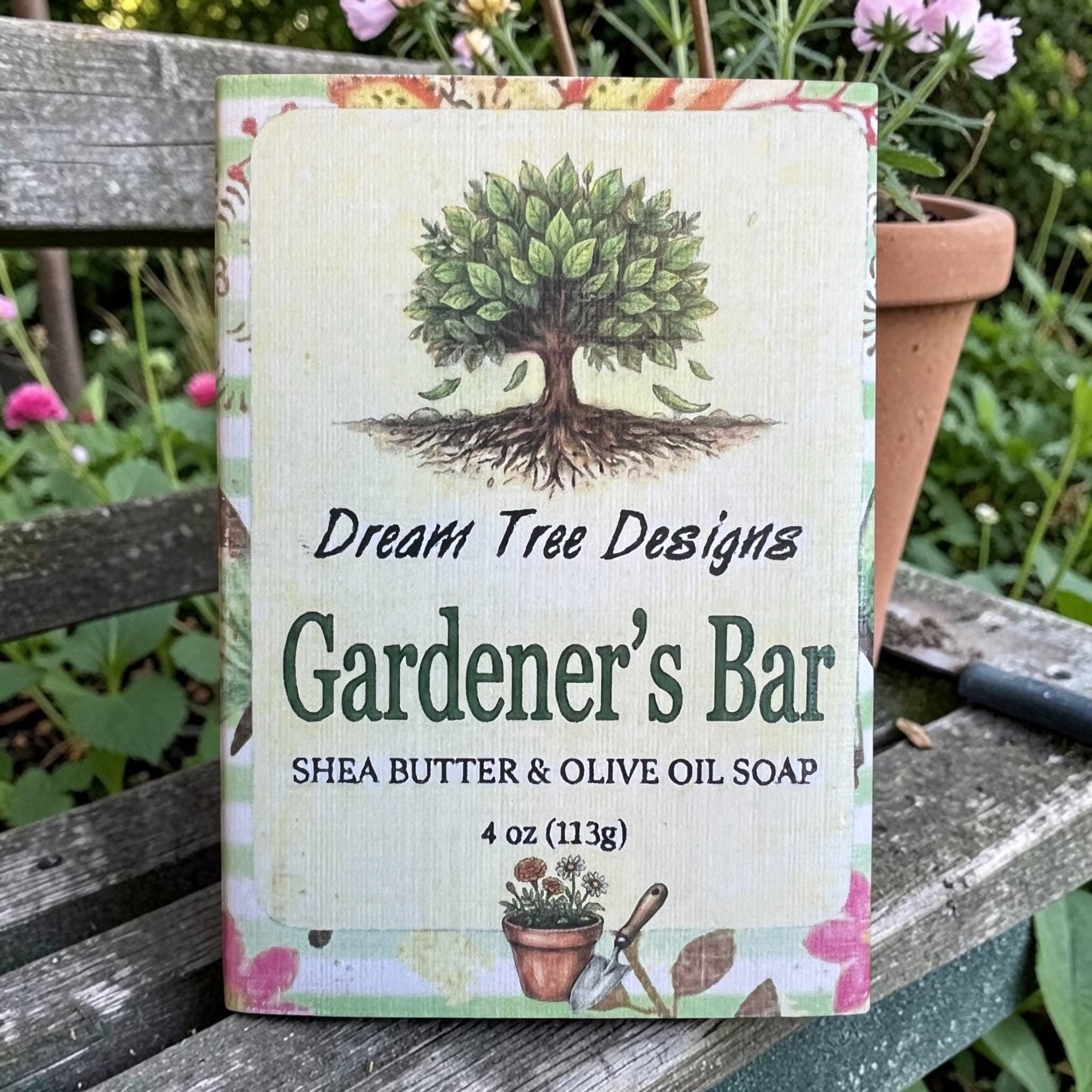 Gardener's Bar Shea Butter, Olive Oil, Coconut and Palm Oil
