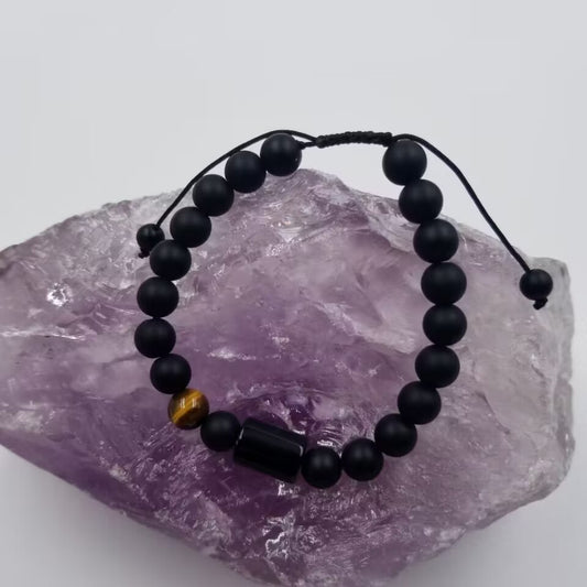 Men's Natural Stone Bracelet