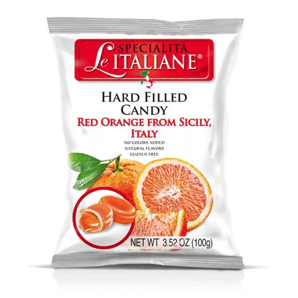 Le Specialità Italiane Candy with Red Orange of Sicily