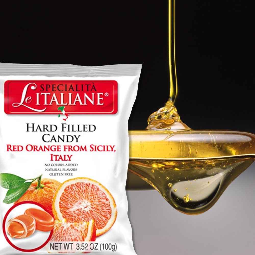 Le Specialità Italiane Candy with Red Orange of Sicily