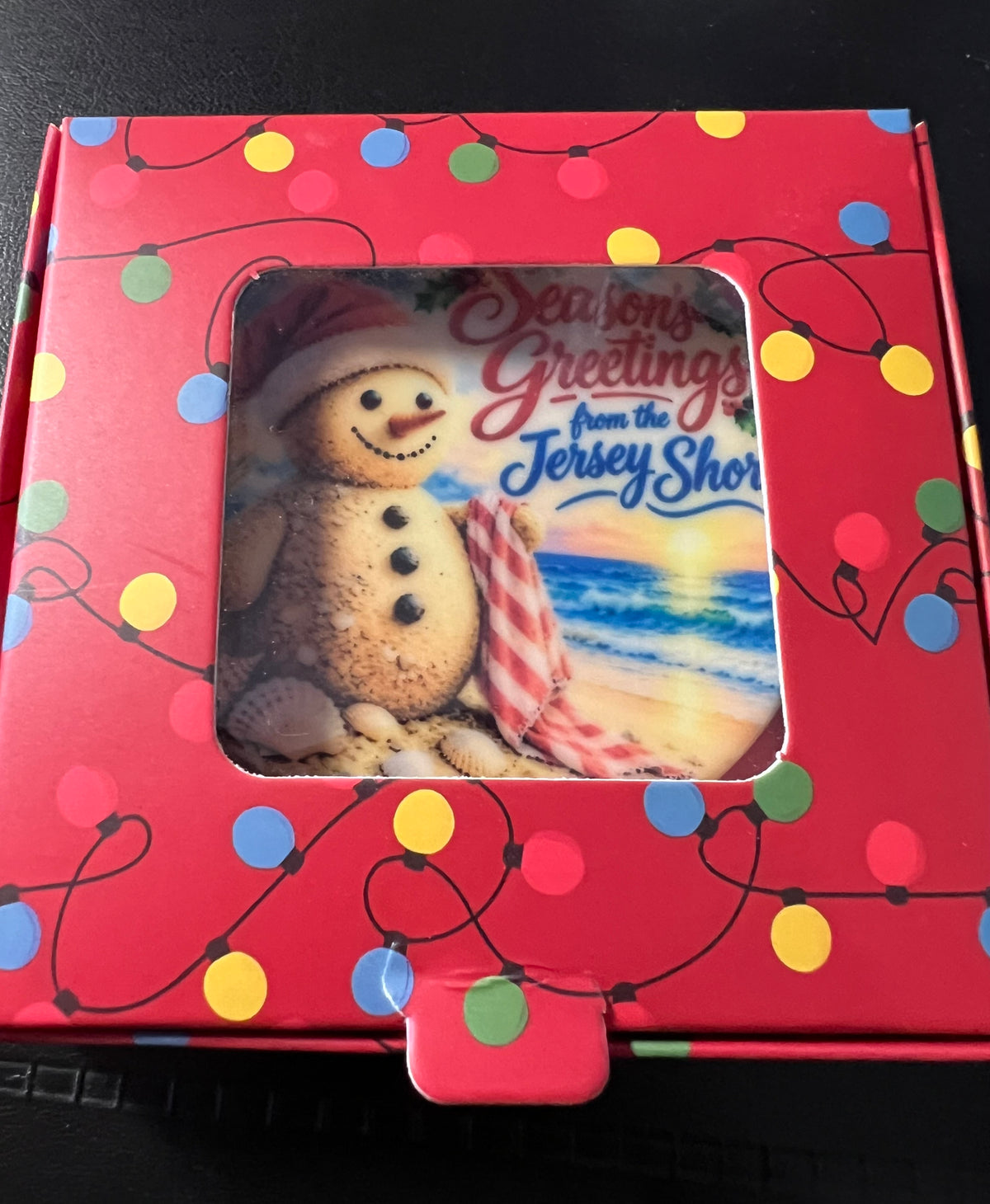 New Jersey Themed 3" Ceramic Christmas Ornaments