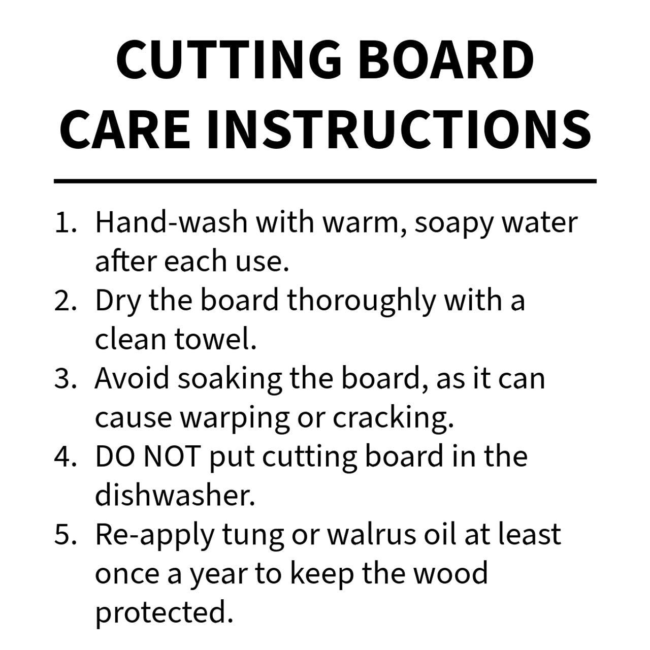 Large Cutting Board w/Handle