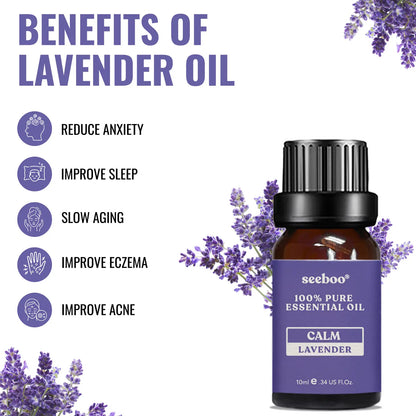 Calming Organic Lavender Essential Oil