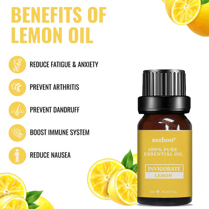 100% Natural Lemon Essential Oil