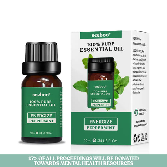 Energizing Peppermint Oil (100% Pure and Natural)