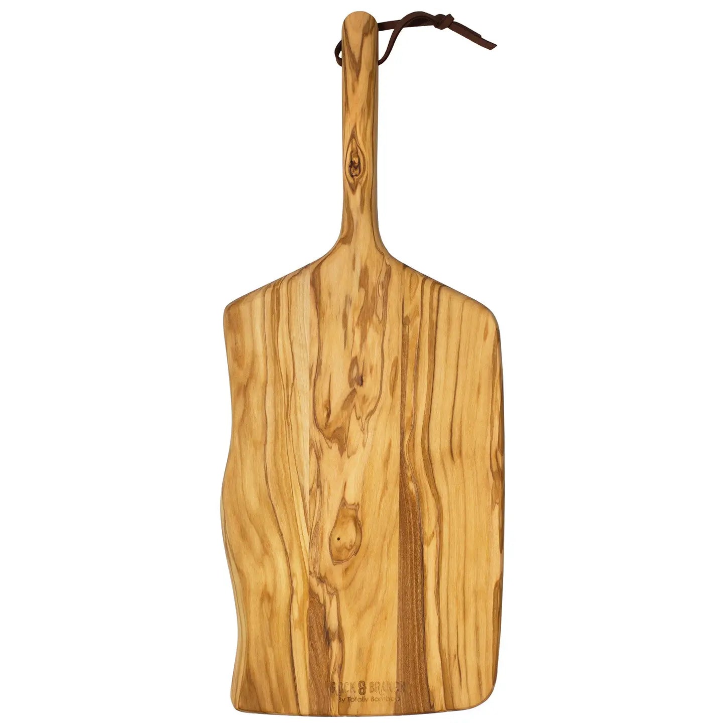 Olive Wood Charcuterie Serving Paddle Cutting Board