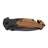 Olive Wood Pocket Knife Engravable