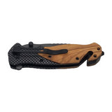 Olive Wood Pocket Knife Engravable