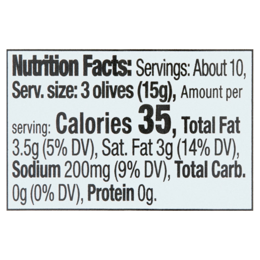 Pitted Castelvetrano Olives/Jar 5.3oz