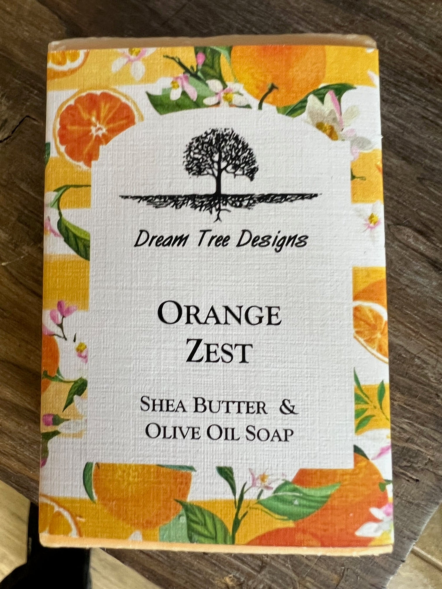Orange Zest Shea Butter & Olive Oil Luxury Soap