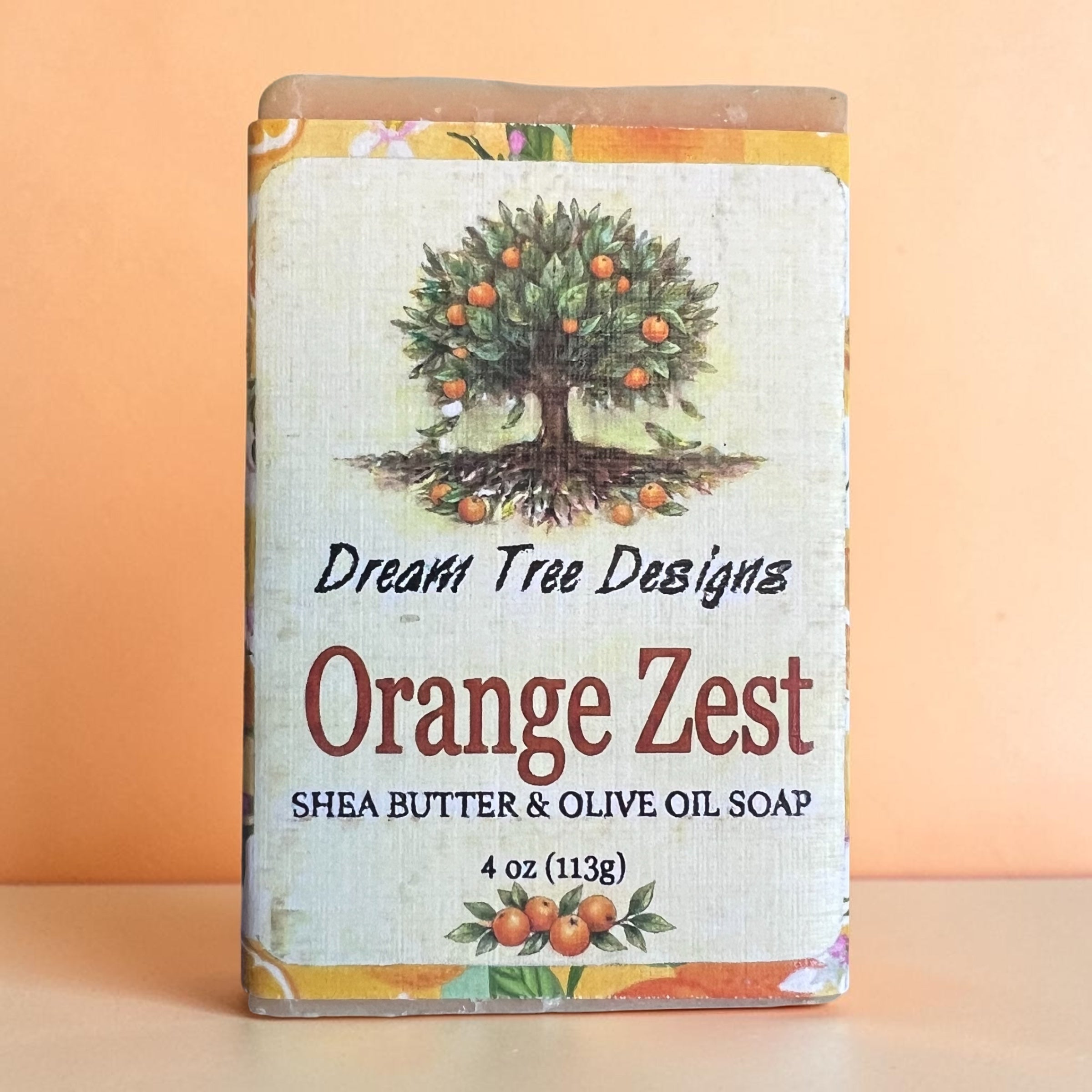 Orange Zest Shea Butter & Olive Oil Luxury Soap