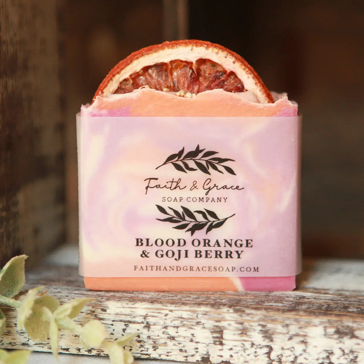 Blood Orange & Goji Berry Soap, Luxury Shea Butter Soap