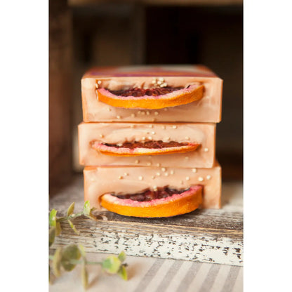 Blood Orange & Goji Berry Soap, Luxury Shea Butter Soap