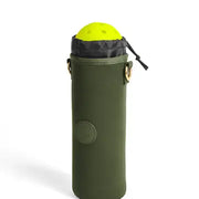 Drawstring Pickleball and Water Bottle Holder Brown or Green