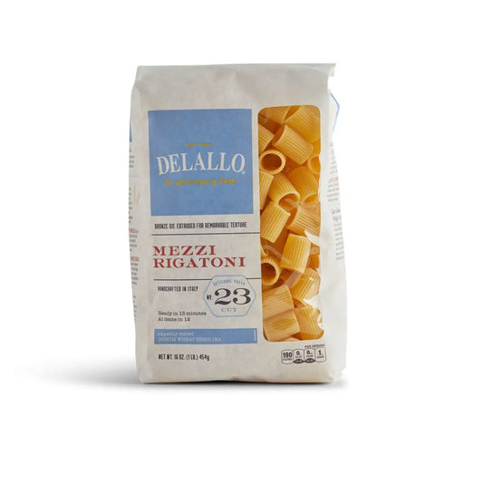 Mezzi Rigatoni-Bag #23 1lb