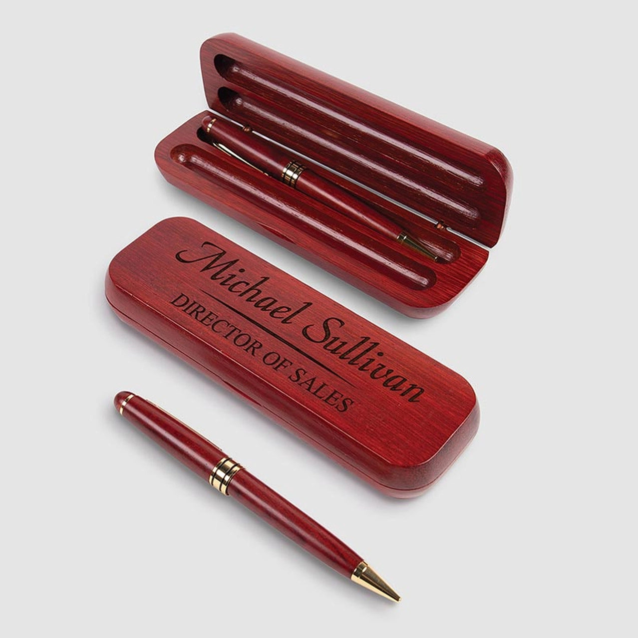 Rosewood Pen & Pencil Set