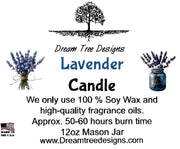 Lavender Soy Mason Jar Candle (Copy)