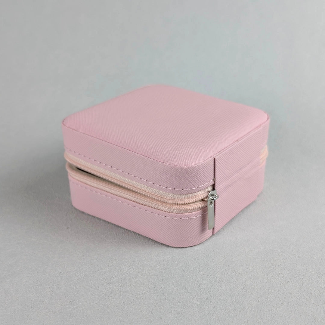 Engravable Leatherette Jewelry Box
