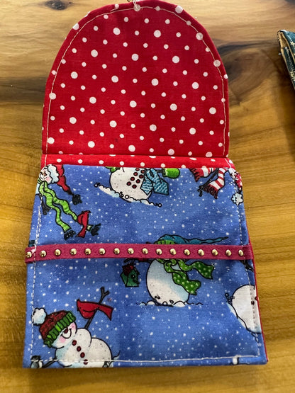 Handmade Change Purse, Gift Card Holder, Tea Bag Carrier