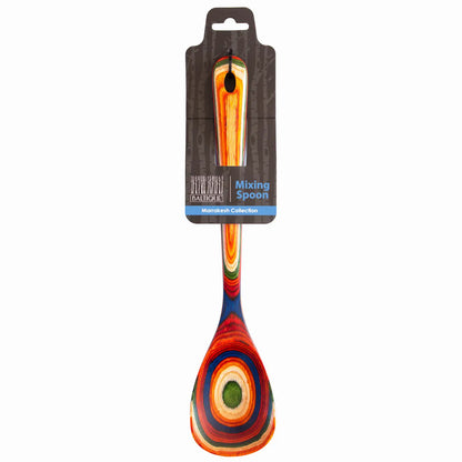 Baltique® Marrakesh Colorful Wooden Cooking Spoon, 12.5"