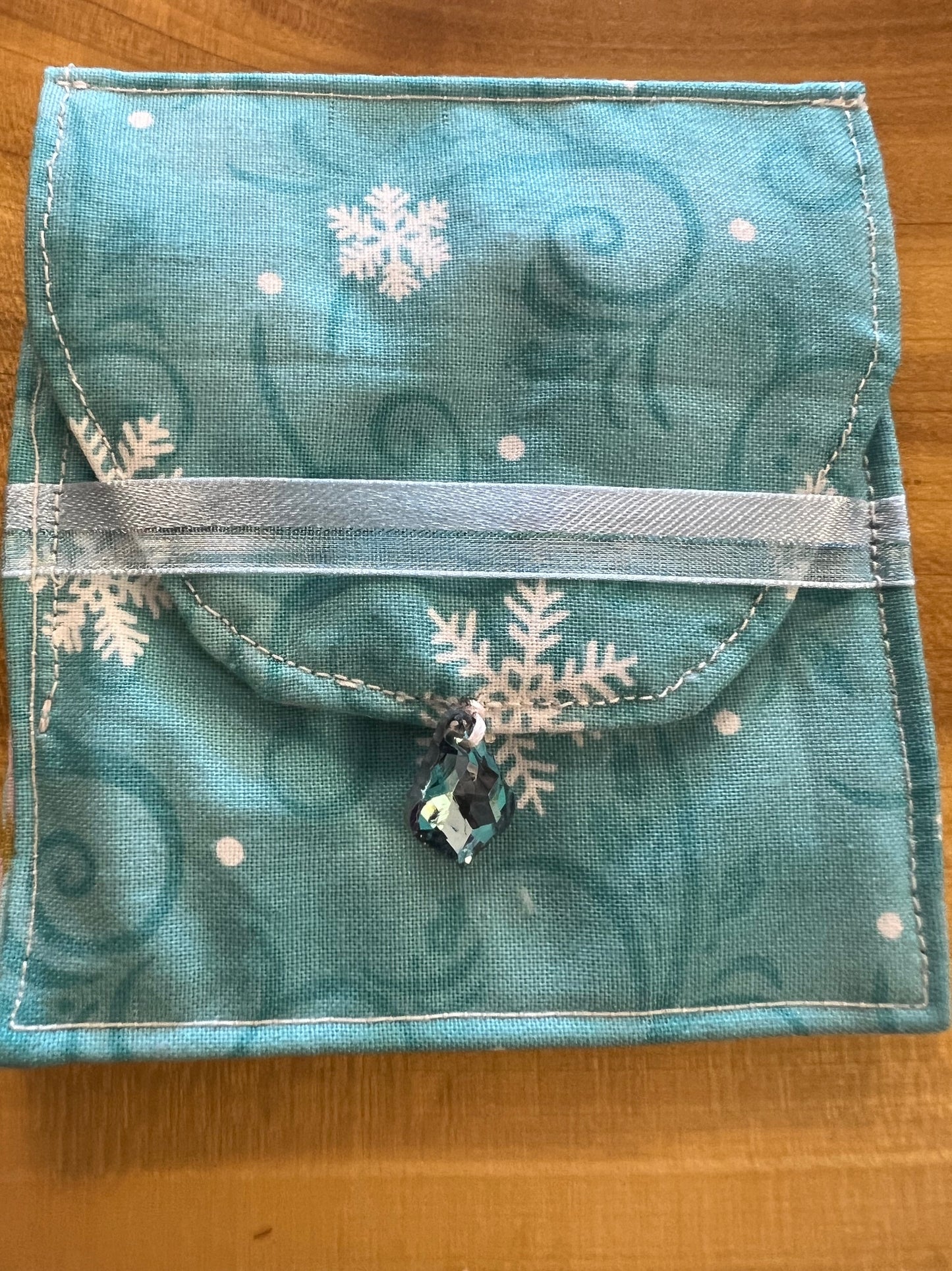 Handmade Change Purse, Gift Card Holder, Tea Bag Carrier