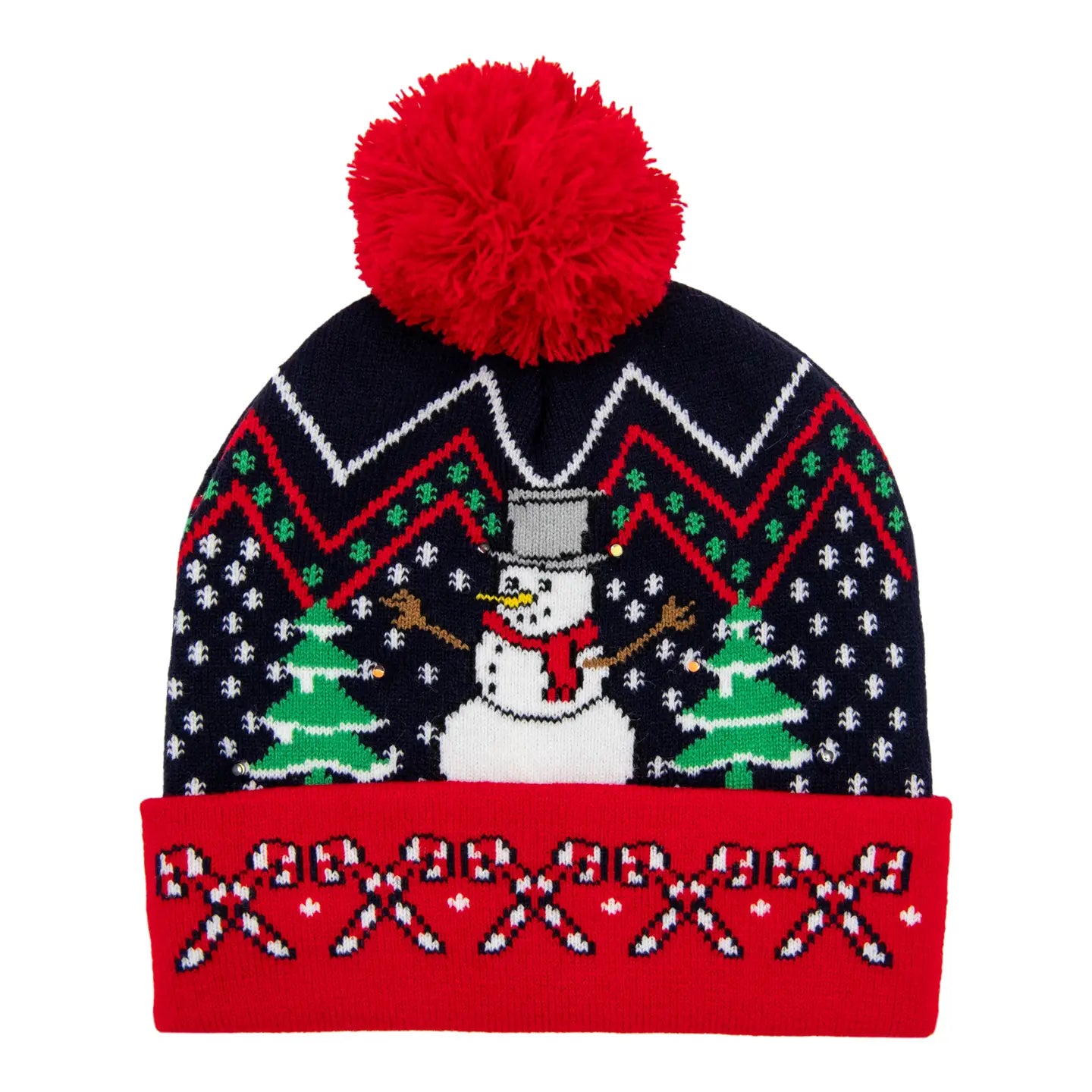 Christmas Ugly Sweater Hats w/Lights